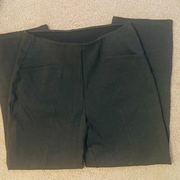 Old Navy Extra High-Waisted Stevie Pull-On Ankle Pants - Charcoal, Size M - Picture 3 of 5